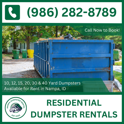 Nampa Residential Dumpster Rental